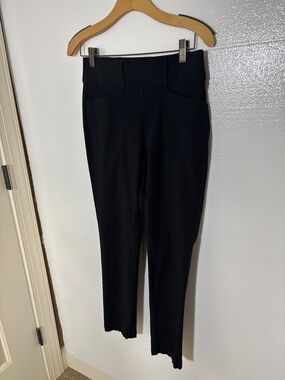 Callaway Black Cropped Ponte Pants with Slim Fit
